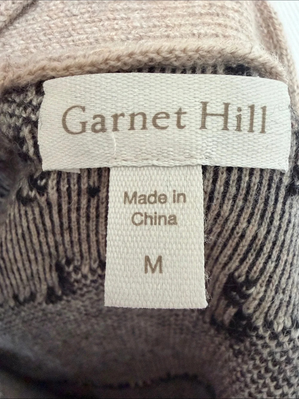 Garnet Hill Irish 100% Cashmere Cardigan - Picture 5 of 10